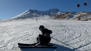 Erciyes Kayak Merkezi Şeytan Deresi [upl. by Brittain190]