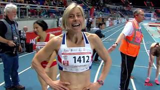 World Record Masters W55 800m Indoor at Torun 2019 [upl. by Kerk]