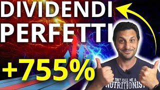 PORTAFOGLIO DA DIVIDENDI PERFETTO SOLO 10 AZIONI  YIELD 13  GAIN 755 [upl. by Eekram877]