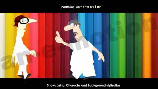 uniquecreative character and background stylization [upl. by Cagle]