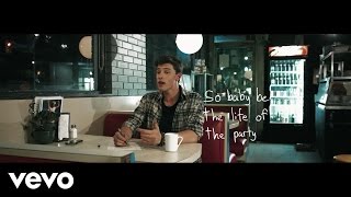 Shawn Mendes  Life Of The Party Official Lyric Video [upl. by Haas]