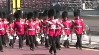 Trooping the Colour Rehearsal May 22 2012 Massed Bands Household Division [upl. by Adnotal]