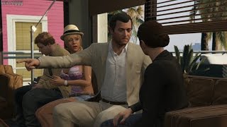 GTA 5 PS4  Mission 59  Reuniting The Family Gold Medal [upl. by Gayleen]