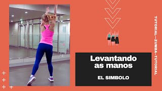 Levantando Las Manos  El Simbolo  Zumba step by step with Yulia [upl. by Barabbas128]