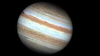 Jupiter map realised in 2011 between October 10th and October 15th at the Pic du Midi Observatory [upl. by Ellerahs398]