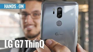 LG G7 ThinQ Handson Review [upl. by Lallage322]