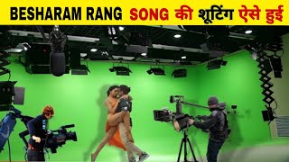 Making of Besharam Rang Song  Vfx Scenes of Pathaan  Behind the scenes [upl. by Amahcen46]