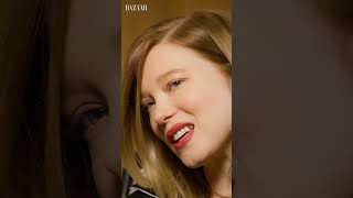 Léa Seydoux on feeling comfortable in your own skin  Bazaar UK [upl. by Bertrando]