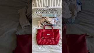 Folding Bag That Fits Everything  Perfect For Travel and Shopping shorts bag [upl. by Olegna270]