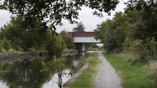 Leigh to Worsley branch of the Bridgewater canal captured on the panasonic lumix gh1 [upl. by Kersten]