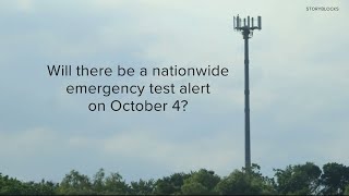 Emergency alert test on Oct 4  VERIFY [upl. by Naejamron]