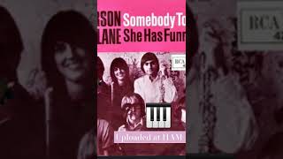 Jefferson Airplane quotSomebody to Lovequot alexandriacesarpiano piano music [upl. by Ielarol583]