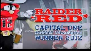 Capital One Mascot Challenge 2012 Winner Raider Red [upl. by Llerreg175]