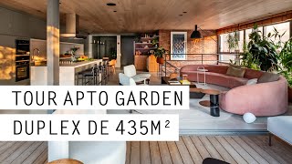 Apartamento garden duplex de 435m² com muito verde [upl. by Poole]