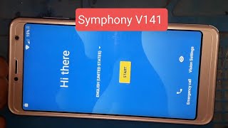 Symphony V141 Frp BypassSymphony V141 Google Account Bypass 100 [upl. by Amian]