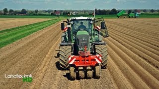 Kartoffeln legen mit Fendt Vario 828 und Grimme GL 420 HD [upl. by Past585]