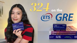 How I Got a 324 on the GRE Exam in 2 MONTHS  study schedule study materials study tips AnkiPro [upl. by Noval673]