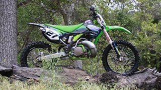 2004 Kawasaki KX250 2 Stroke RAW  Dirt Bike Magazine [upl. by Hung]