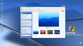 OS Exploration Windows XP Professional x64 Edition Best Version Of XP [upl. by Saihtam]