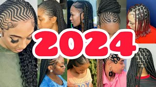 Look more elegant and cute with these braids hairstyles Cornrows braids hairstyles  Braids styles [upl. by Royo]