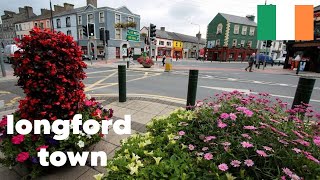 WALKING LONGFORD 4K TOUR IRLAND🇮🇪 [upl. by Oiluj]