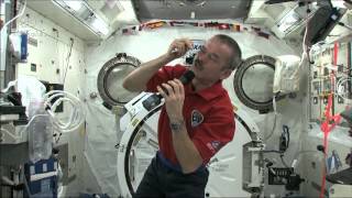 Chris Hadfield explique comment la vision est affectée dans lespace [upl. by Daph]