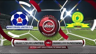 Absa Premiership 201819  Maritzburg United vs Mamelodi Sundowns [upl. by Lev]