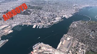 MH60S Seahawk Flight Over San Diego  HSC8 quotEightballersquot [upl. by Attwood45]