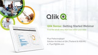 Getting Started with Qlik Sense เริ่มต้นใช้งาน Qlik Sense [upl. by Nerro]