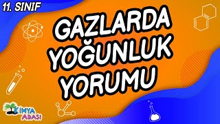 GAZLARDA YOĞUNLUK YORUMU 11 SINIF  Kimya Adası [upl. by Htebazila]