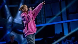 Eminem  Mockingbird Emma  The Voice Kids 2023 [upl. by Nagey]