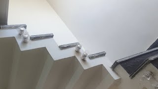 Tuffen Glass fitting stud fitting full video ll Glass Walia glass fitting Suraj glass co surajglass [upl. by Nesnej241]