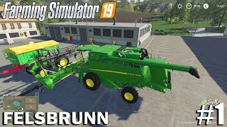 GETTING STARTED Felsbrunn  Timelapse 1  Farming Simulator 19 [upl. by Sanchez189]