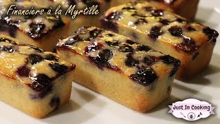 Recette des Financiers à la Myrtille [upl. by Daus705]