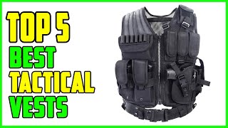 TOP 5 Best Tactical Vests 2023 [upl. by Roswald]