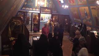 Ellwood City Chapel  Hours Akathist Divine Liturgy  Fr Nelko [upl. by Arocal824]