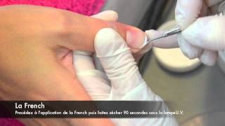 Comment poser du Gel UV Façonnage  Kapping Gel UV et French  Nailuxe [upl. by Nitsa]