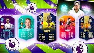 OMG INSANE HIGHEST RATED EPL DRAFT FIFA 19 Ultimate Team Draft [upl. by Nashbar]