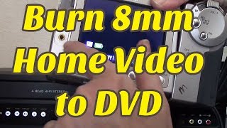 How to Convert 8mm Video to DVD DIY [upl. by Aurelio]