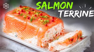 How To Make Salmon Terrine  Festive Holiday Yummy Food by Chez Martha [upl. by Alvis]