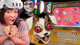 Mask OFF and now things are SCARY and RUIN  FNAF VR Help Wanted 2 4 [upl. by Wilone]