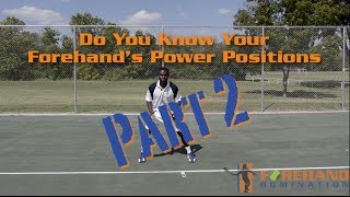 Do You Know What The Key Forehand Power Positions Are Part 2 [upl. by Ellenad]