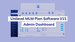 Unilevel MLM Plan Software V15 Admin Dashboard  Working amp Setup of Infinite MLM Software [upl. by Cristiona]