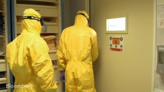 Inside a HighSecurity Ebola Isolation Chamber [upl. by Rabelais]