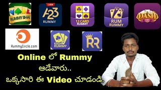 Rummy apps telugu  Rummy apps real are fake in telugu  Rummy apps [upl. by Adekram]