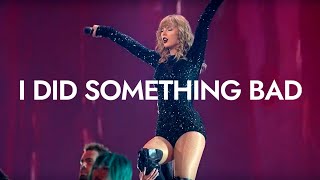 자막 🔥🔥내게 불을 지펴 I Did Something Bad  Taylor Swift 라이브 [upl. by Otrebmal]