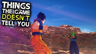 Dragon Ball Sparking Zero 10 Things The Game DOESNT TELL YOU [upl. by Novert]