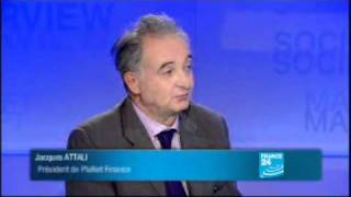 Jacques Attali Président de PlaNet Finance [upl. by Annayk]