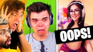 Reacting To YOUTUBERS who forgot their CAMERA WAS ON Jelly SSSniperWolf Pokimane [upl. by Rosanne]