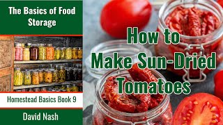 How to Make SunDried Tomatoes  Tomato Recipe  Dried Tomatoes in Oil [upl. by Yrruc263]